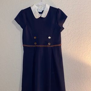 Equestrian Peter Pan Collar dress